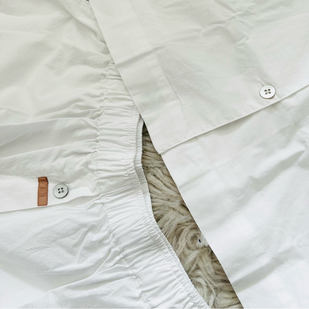 LUNYA  White Buttoned Pajama BOTTOMS ONLY!!!!! - Picture 9 of 11